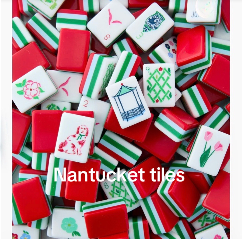 Nantucket Mahjong Tiles: A Whimsical Reinvention of a Timeless Classic