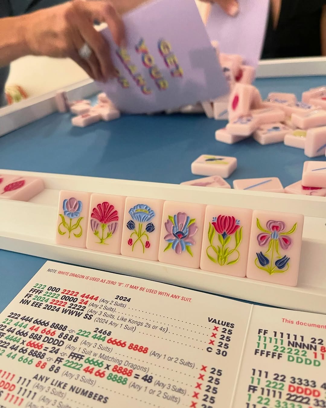 Why does every American mahjong player need a rule card (a must-have for beginners)
