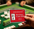 American Mahjong Score Cards 2026 – Large Print Reference Cards for Standard Hands, Easy-to-Read Rule Guide for Players, 4 Pack