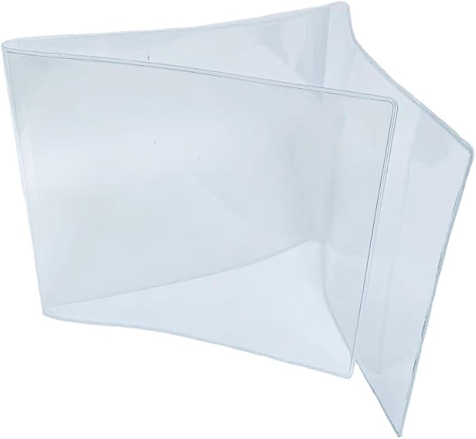 Protective Sleeve for 2025-2026 Mah-Jong Cards - Size (6 1/8" x 4 3/4") - Large-Size Mahjong Card Protective Sleeve - 4 Pack