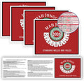Mahjong Cards 2026, 4PCS Mah Jongg Cards - Large Print - Easy to Read Mah Jong Rule Guide Mahjong Accessories and Gifts for Mahjong Beginners