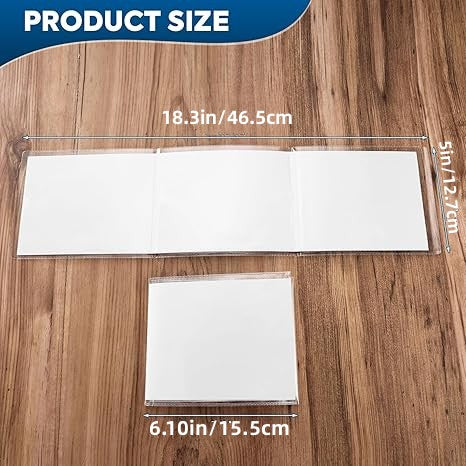 Protective Sleeve for 2025-2026 Mah-Jong Cards - Size (6 1/8" x 4 3/4") - Large-Size Mahjong Card Protective Sleeve - 4 Pack